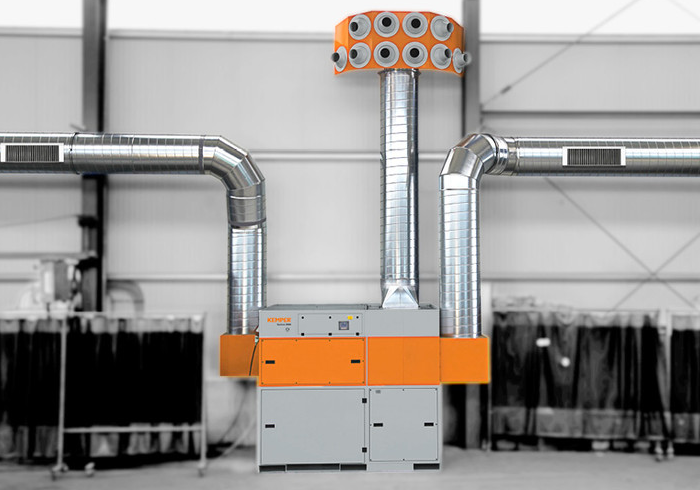 净化工程中的空气处理器设备 净化工程中的空气处理器设备